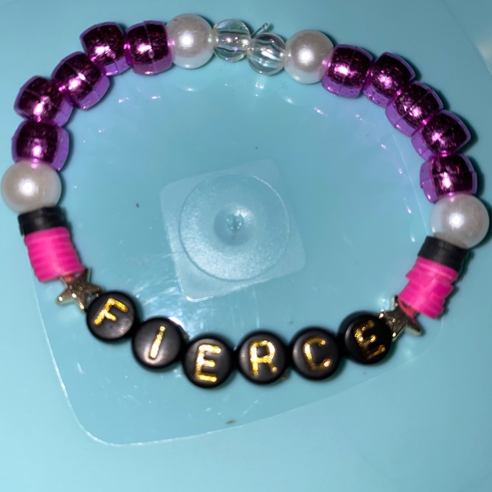 Fierce handmade bracelet